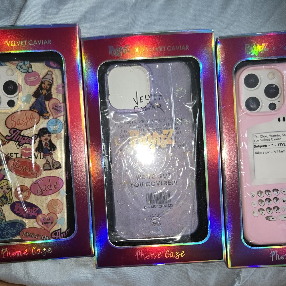 Velvet Caviar x Brayz Phone Case Set - Pink, Purple, Multicolor